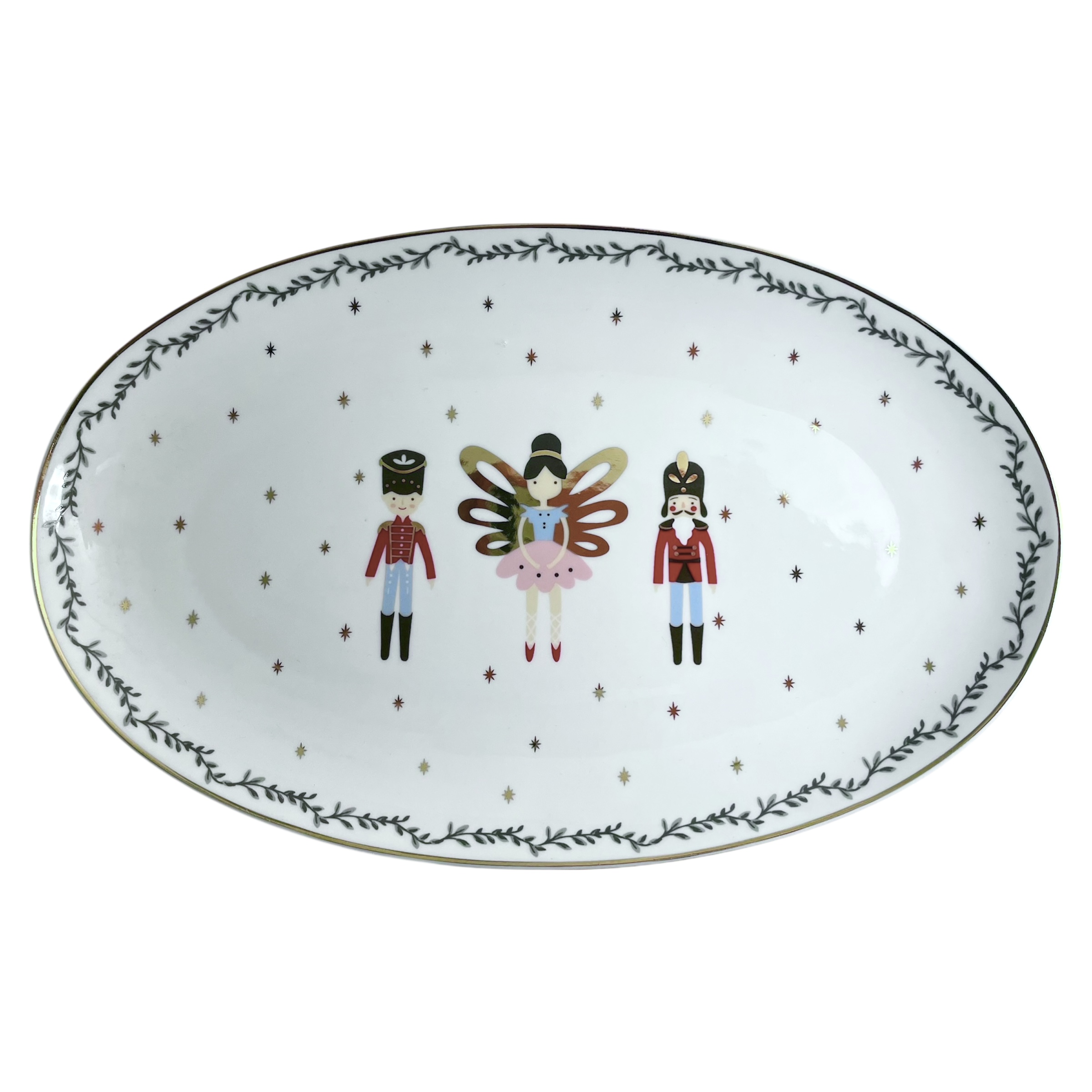 Servierplatte Cinderella White Small