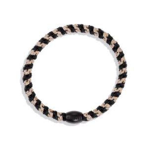 KKNEKKI - Schwarz Beige Glitzer slim