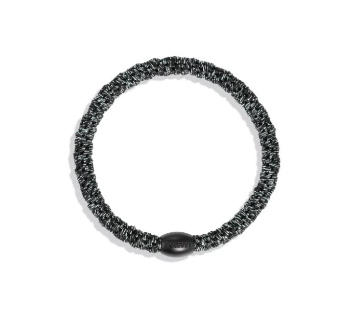 KKNEKKI - Dunkelgrau Glitzer slim